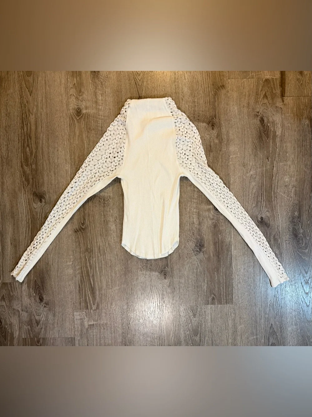 Free People fitted ribbed